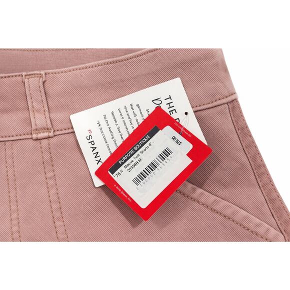 Spanx 20358R 6" Mauve Twill Stretch Shorts NWT Size S - Picture 5 of 7